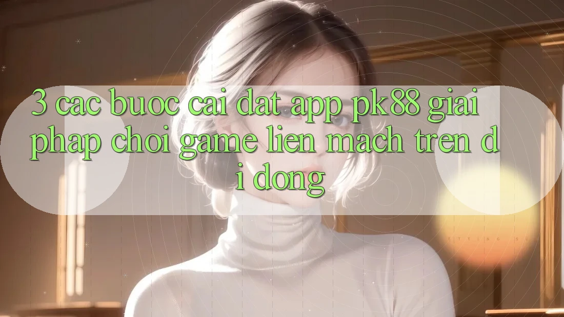 3. Các bước Cài đặt App PK88 - Giải Pháp Chơi Game Liền mạch Trên Di Động