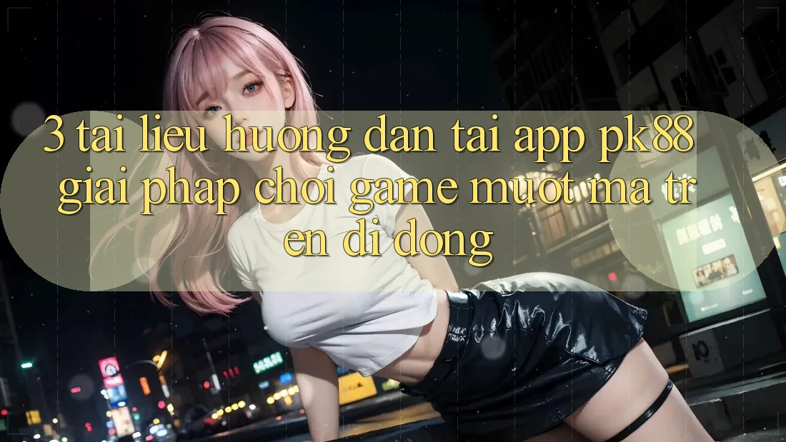 3. Tài liệu hướng dẫn Tải App PK88 - Giải Pháp Chơi Game Mượt mà Trên Di Động