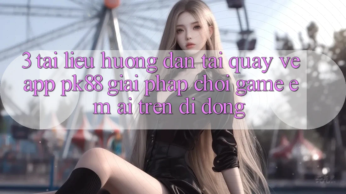 3. Tài liệu hướng dẫn Tải quay về App PK88 - Giải Pháp Chơi Game Êm ái Trên Di Động