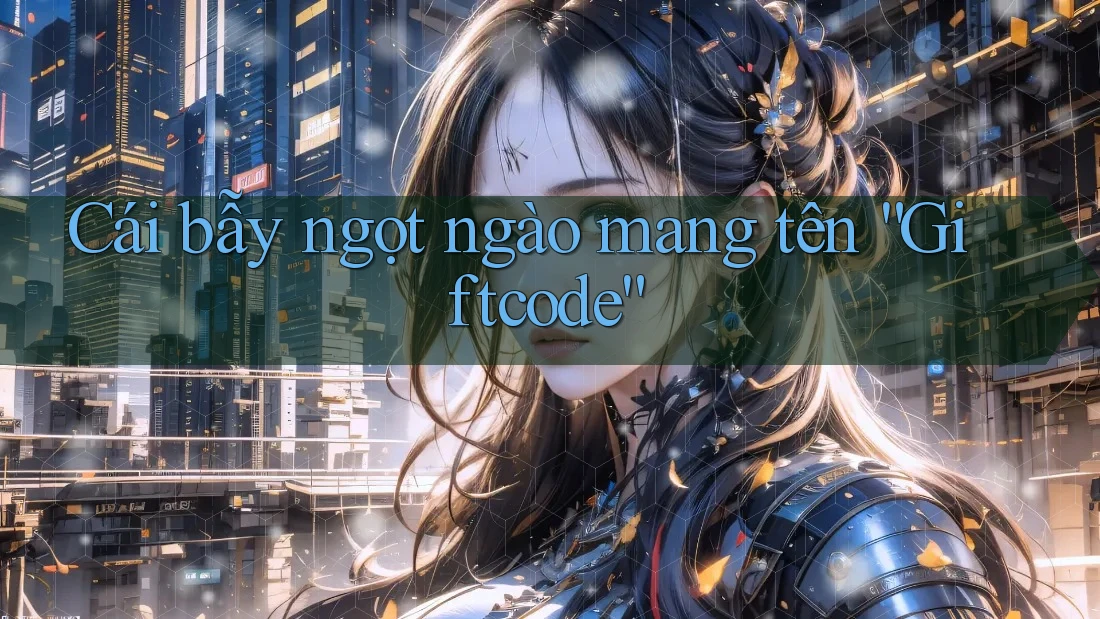 Cái bẫy ngọt ngào mang tên “Giftcode” Cái bẫy ngọt ngào mang tên “Giftcode”