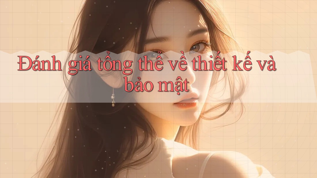 Đánh giá tổng thể về thiết kế và bảo mật Đánh giá tổng thể về thiết kế và bảo mật