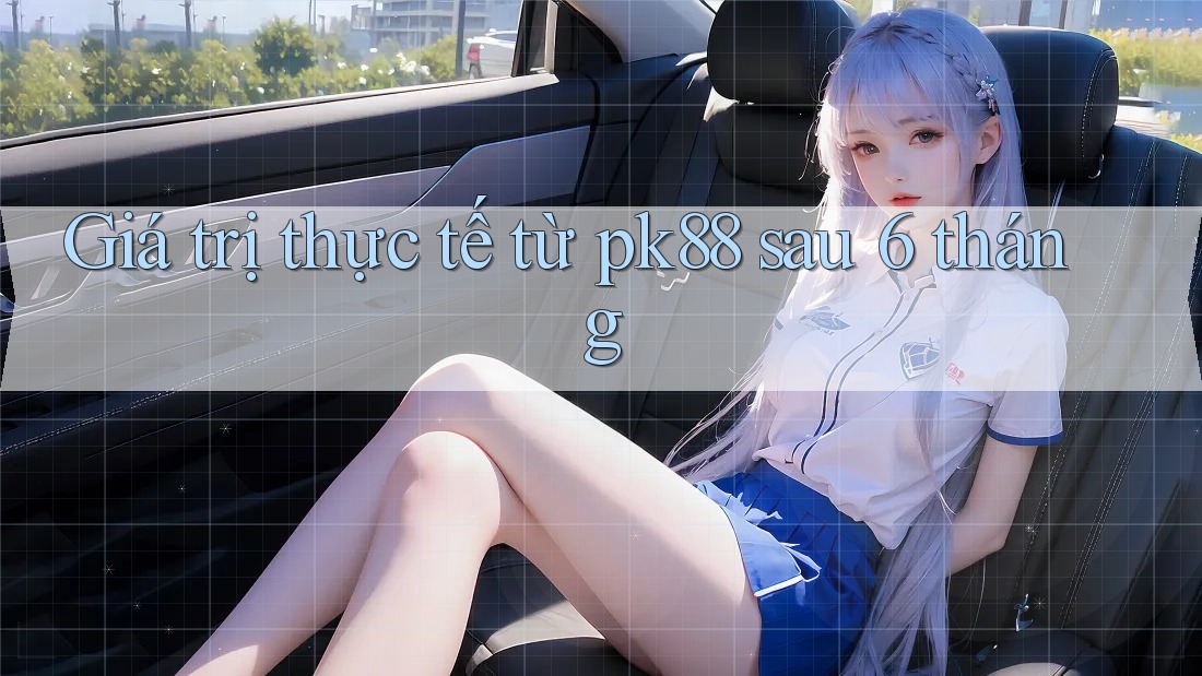 Giá trị thực tế từ pk88 sau 6 tháng