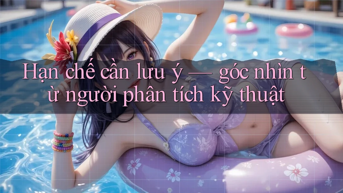 Hạn chế cần lưu ý — góc nhìn từ người phân tích kỹ thuật Hạn chế cần lưu ý — góc nhìn từ người phân tích kỹ thuật