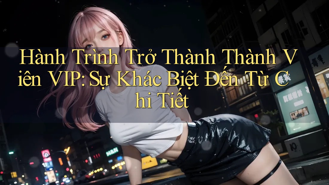 Hành Trình Trở Thành Thành Viên VIP: Sự Khác Biệt Đến Từ Chi Tiết Hành Trình Trở Thành Thành Viên VIP: Sự Khác Biệt Đến Từ Chi Tiết