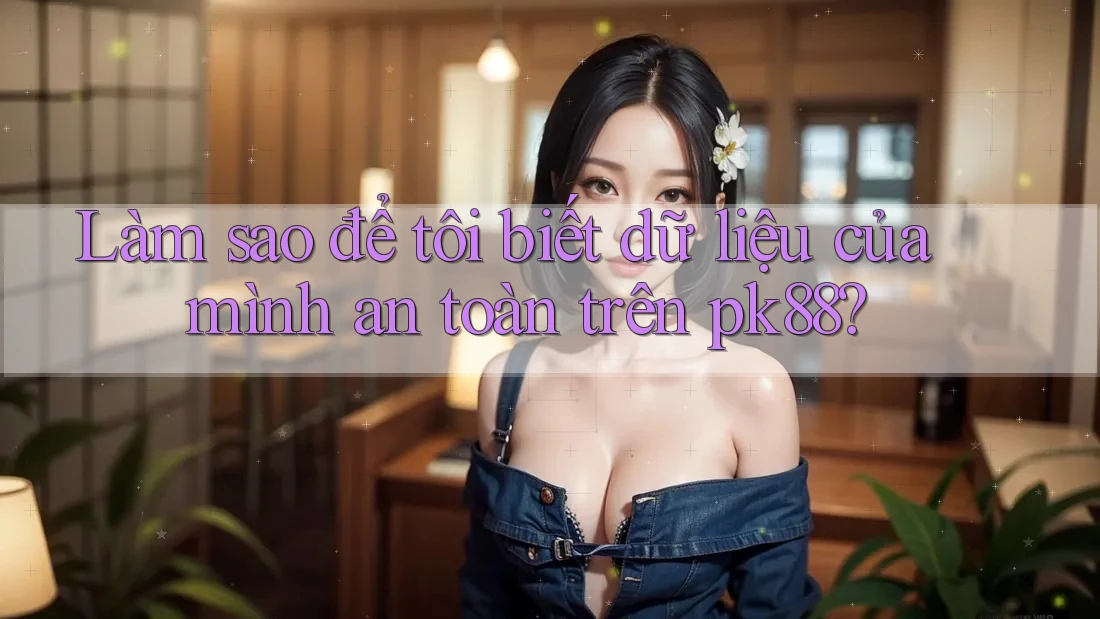 Làm sao để tôi biết dữ liệu của mình an toàn trên pk88?