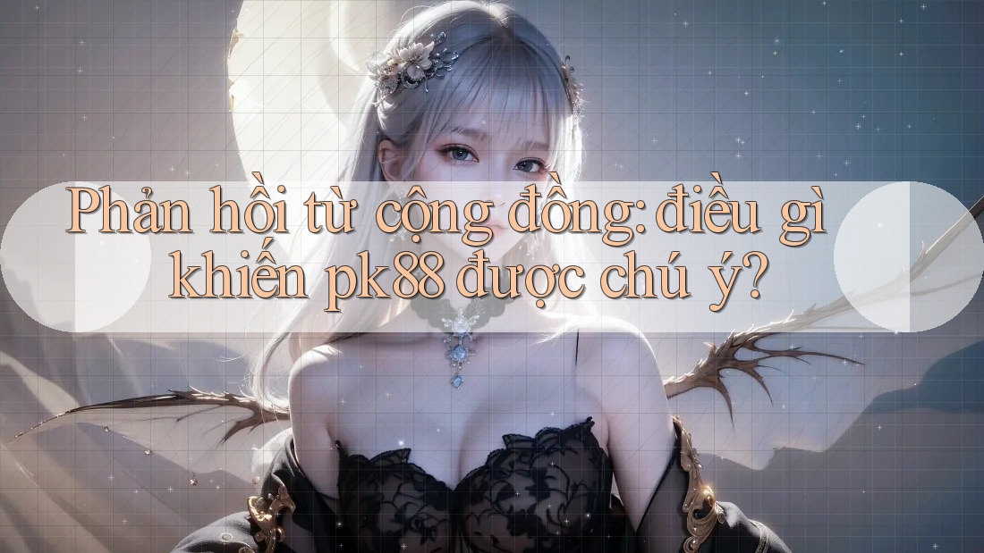 Phản hồi từ cộng đồng: điều gì khiến pk88 được chú ý?