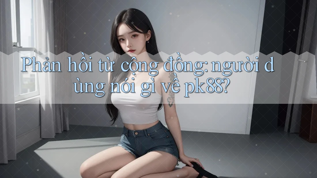 Phản hồi từ cộng đồng: người dùng nói gì về pk88? Phản hồi từ cộng đồng: người dùng nói gì về pk88?