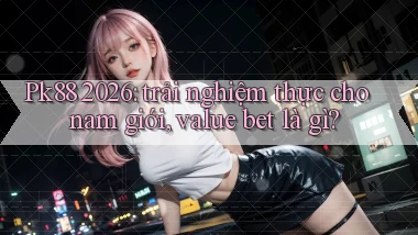 Pk88 2026 trải nghiệm thực cho nam giới, value bet là gì