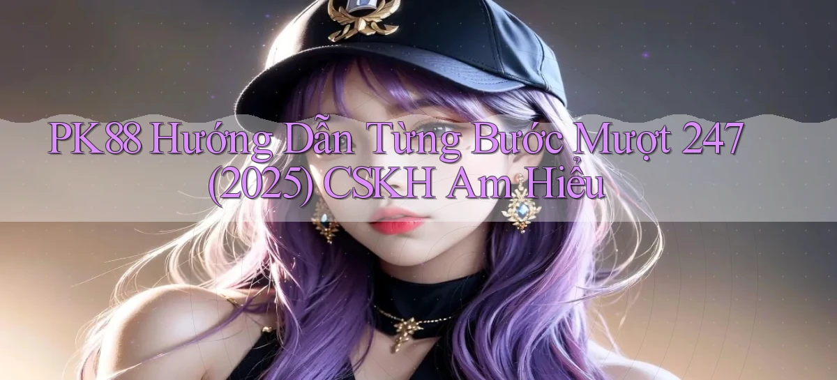 Pk88 hướng dẫn từng bước mượt 247 (2025)   CSKH am hiểu