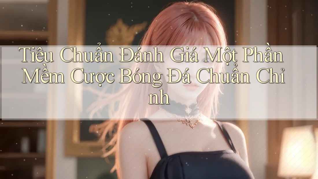 Tiêu Chuẩn Đánh Giá Một Phần Mềm Cược Bóng Đá Chuẩn Chỉnh