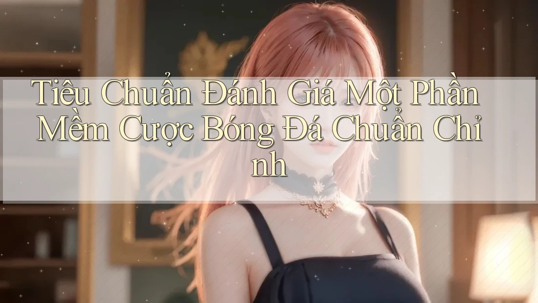 Tiêu Chuẩn Đánh Giá Một Phần Mềm Cược Bóng Đá Chuẩn Chỉnh