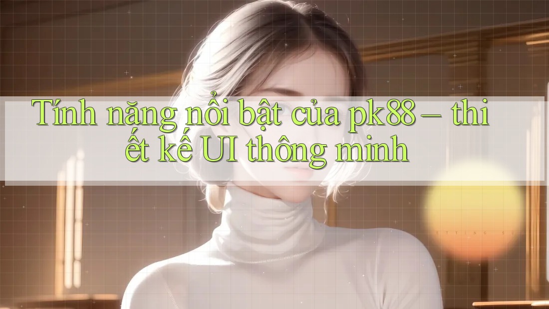 Tính năng nổi bật của pk88 – thiết kế UI thông minh Tính năng nổi bật của pk88 – thiết kế UI thông minh