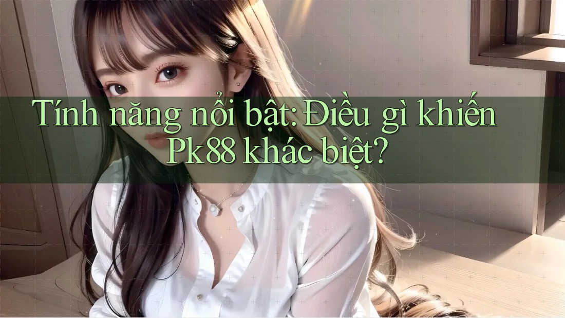 Tính năng nổi bật: Điều gì khiến Pk88 khác biệt?