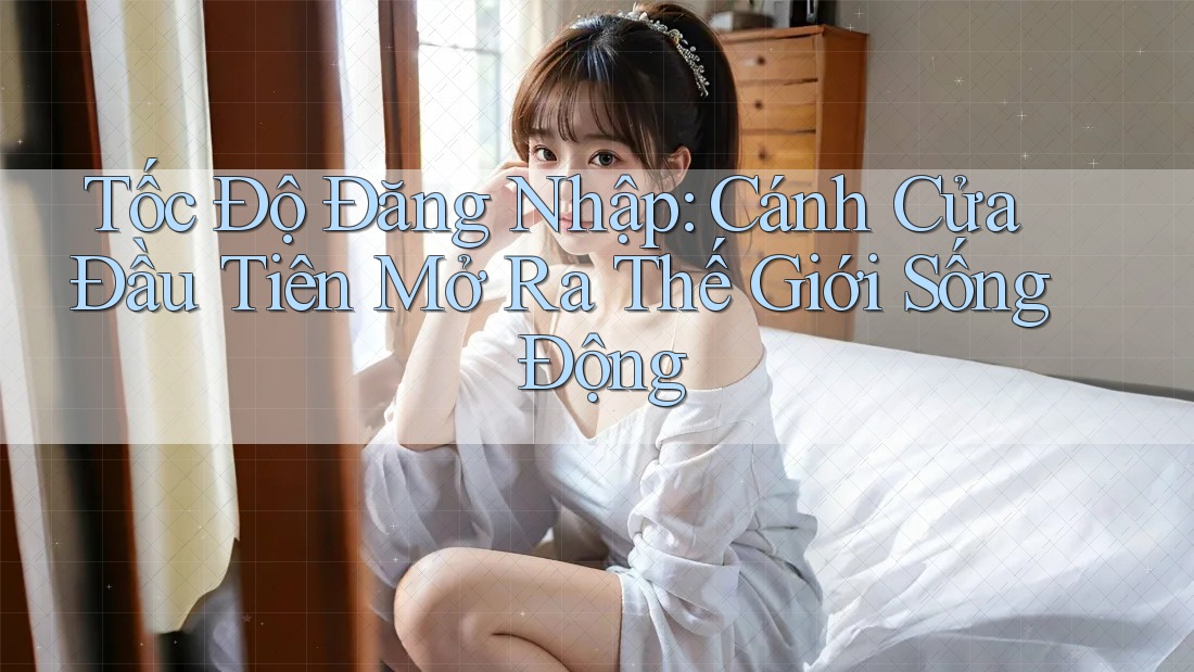 Tốc Độ Đăng Nhập: Cánh Cửa Đầu Tiên Mở Ra Thế Giới Sống Động Tốc Độ Đăng Nhập: Cánh Cửa Đầu Tiên Mở Ra Thế Giới Sống Động