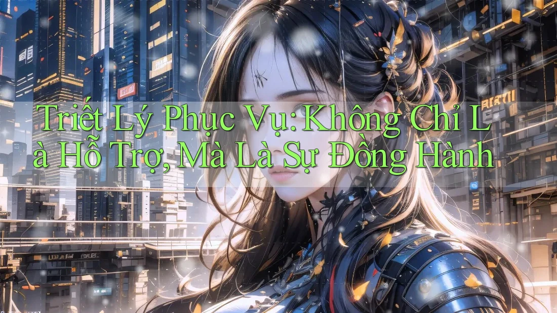 Triết Lý Phục Vụ: Không Chỉ Là Hỗ Trợ, Mà Là Sự Đồng Hành Triết Lý Phục Vụ: Không Chỉ Là Hỗ Trợ, Mà Là Sự Đồng Hành