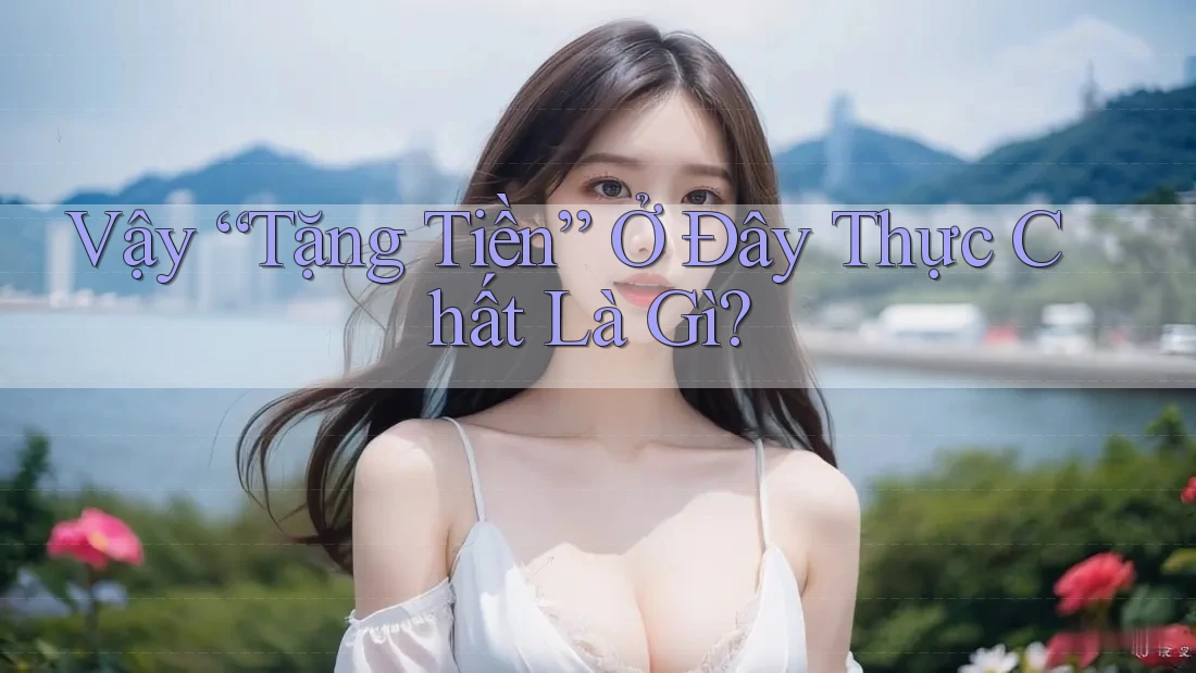 Vậy “Tặng Tiền” Ở Đây Thực Chất Là Gì? Vậy “Tặng Tiền” Ở Đây Thực Chất Là Gì?