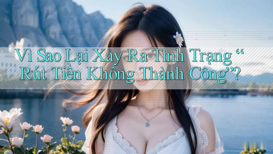Vì Sao Lại Xảy Ra Tình Trạng “Rút Tiền Không Thành Công”? Vì Sao Lại Xảy Ra Tình Trạng “Rút Tiền Không Thành Công”?