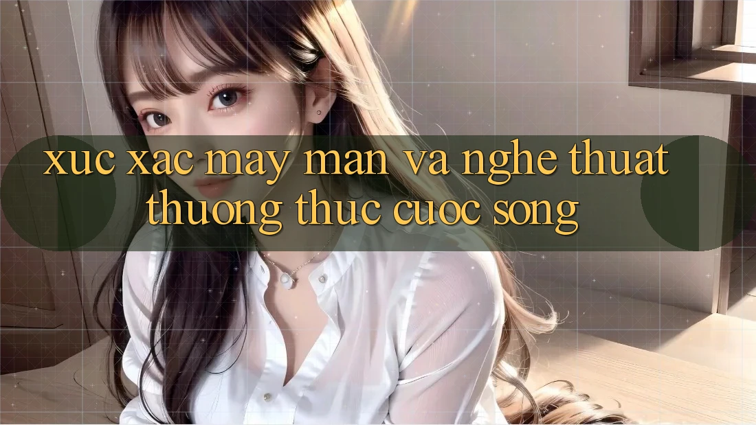 “Xúc Xắc” May Mắn và Nghệ Thuật Thưởng Thức Cuộc Sống “Xúc Xắc” May Mắn và Nghệ Thuật Thưởng Thức Cuộc Sống